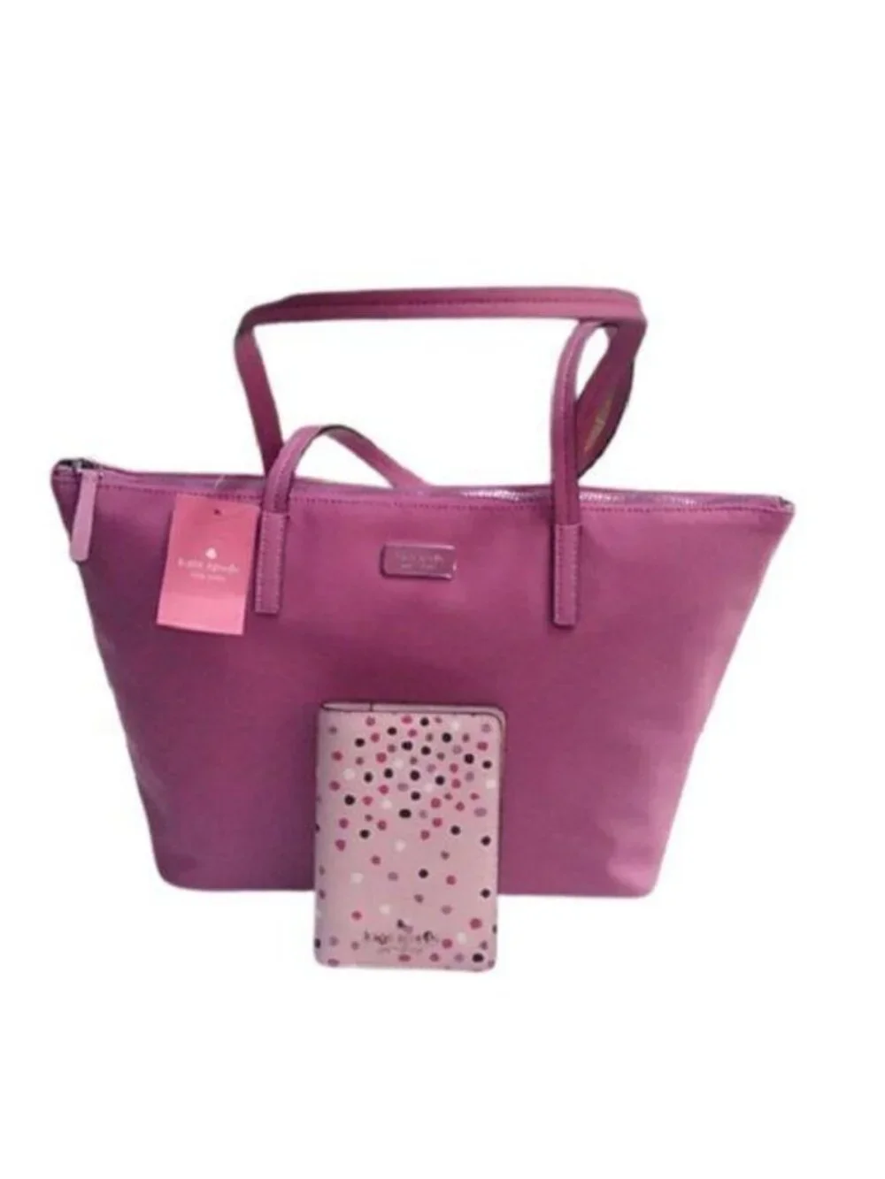 Kate Spade Hayden Top Zip Tote + Passport Folder